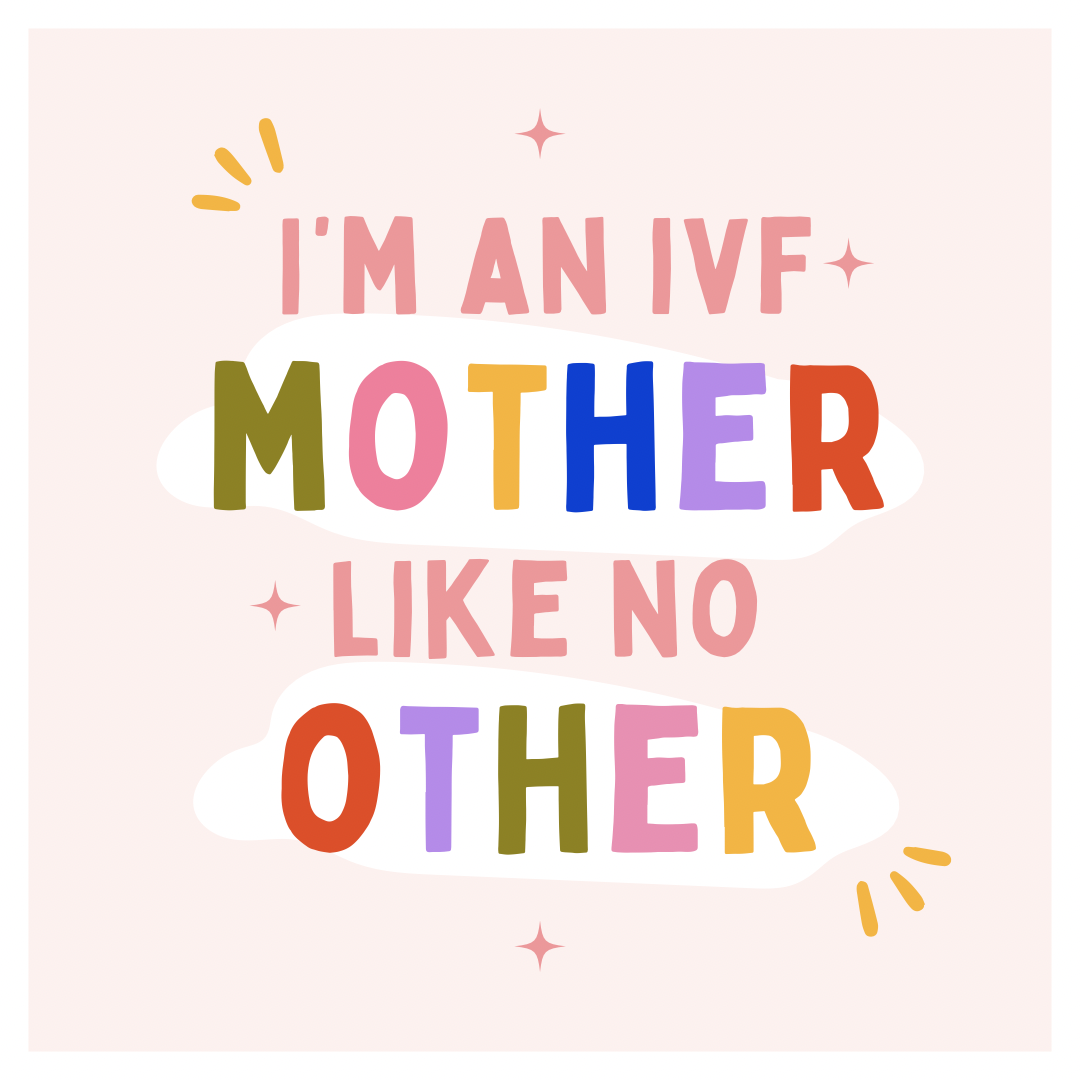 I’m an ivf mother like no other ivf inspired Womens white  T-Shirt