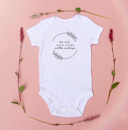 gender neutral white babygrow minimalist 