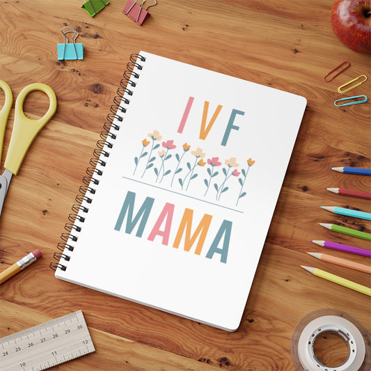 IVF mama Softcover Notebook, A5