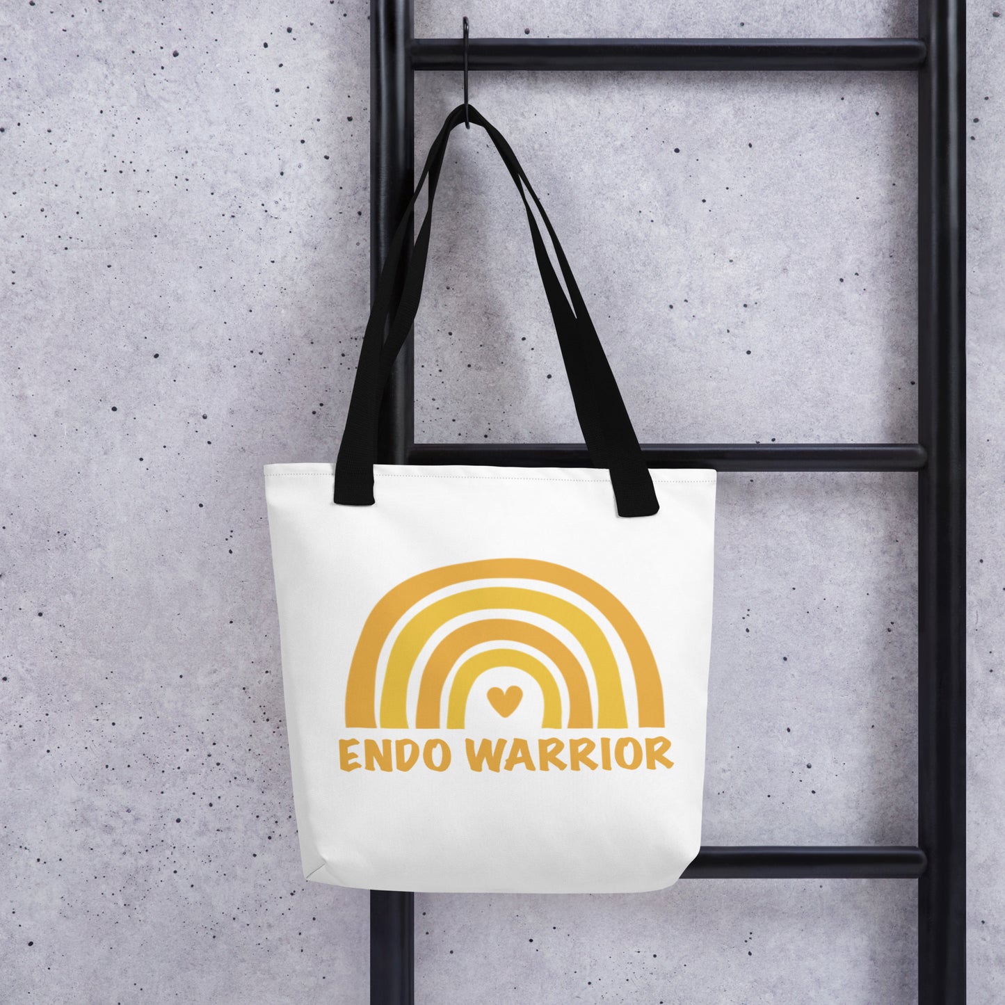 Endo warrior endometriosis inspired Tote bag