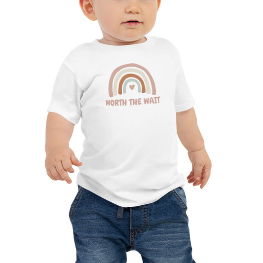 Hope miscarriage rainbow mama baby T-shirt wear tee gift worth the wait miracle 