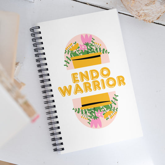 Endo warrior Endometriosis notebook gift 