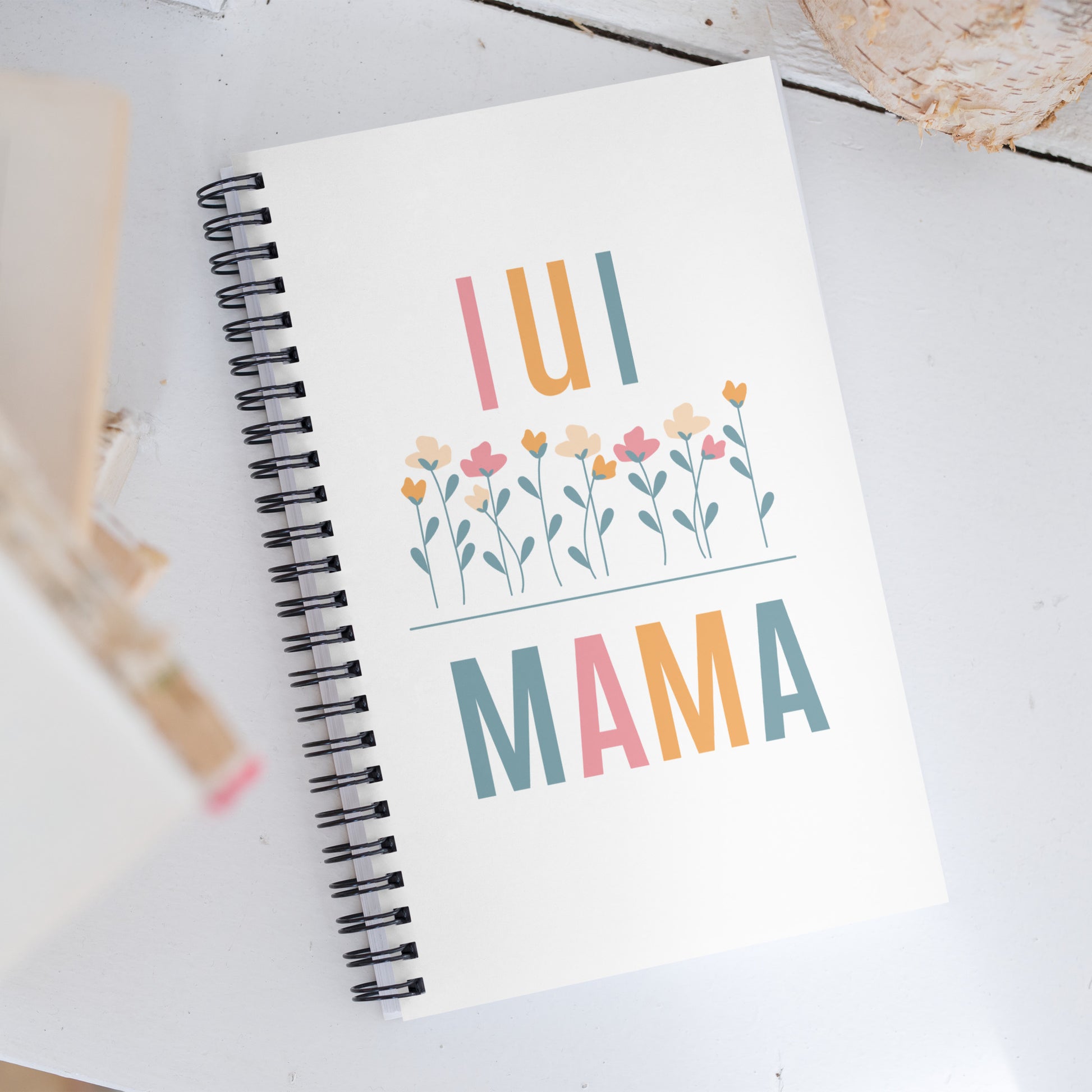 iui mama notebook gift infertility fertility journey 