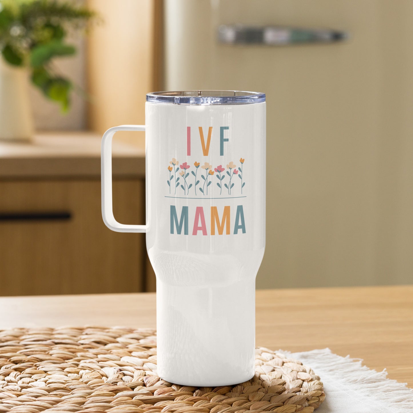 Ivf mama travel mug ivf gift ivf success baby mummy mum 