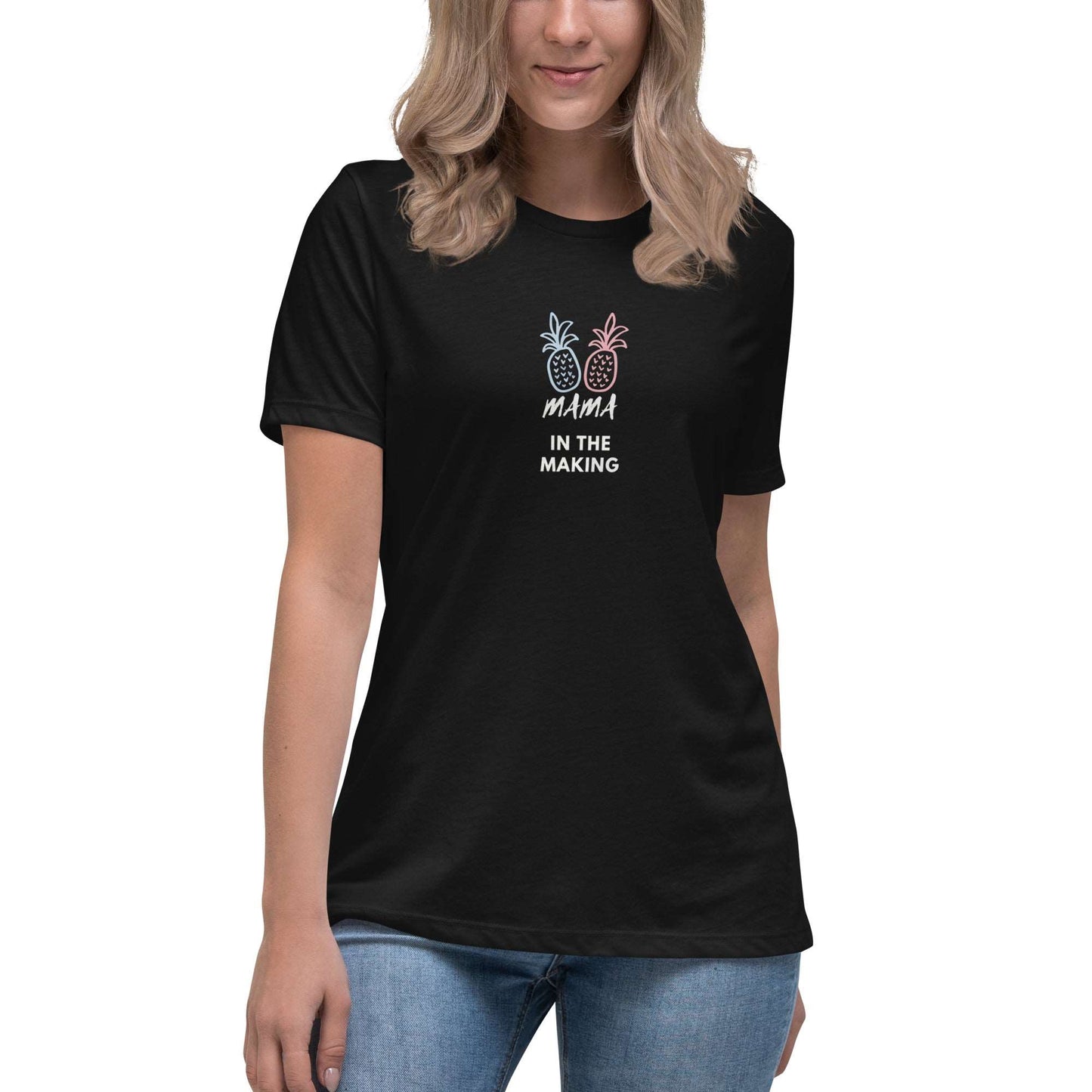 Mama In the making - ivf infertility pineapple inspired Women's T-Shirt