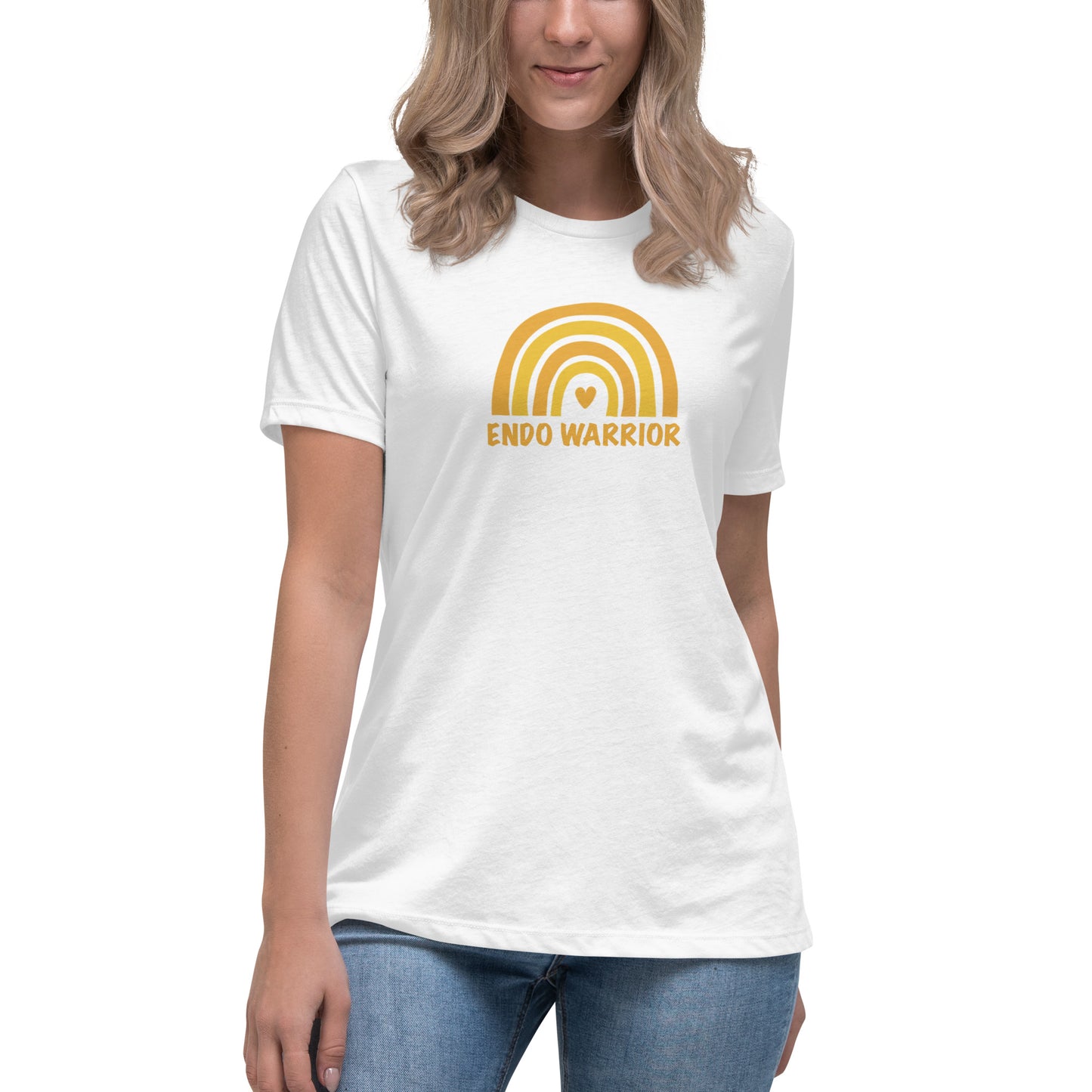 Endo warrior endometriosis Women's  T-Shirt - available in black or white