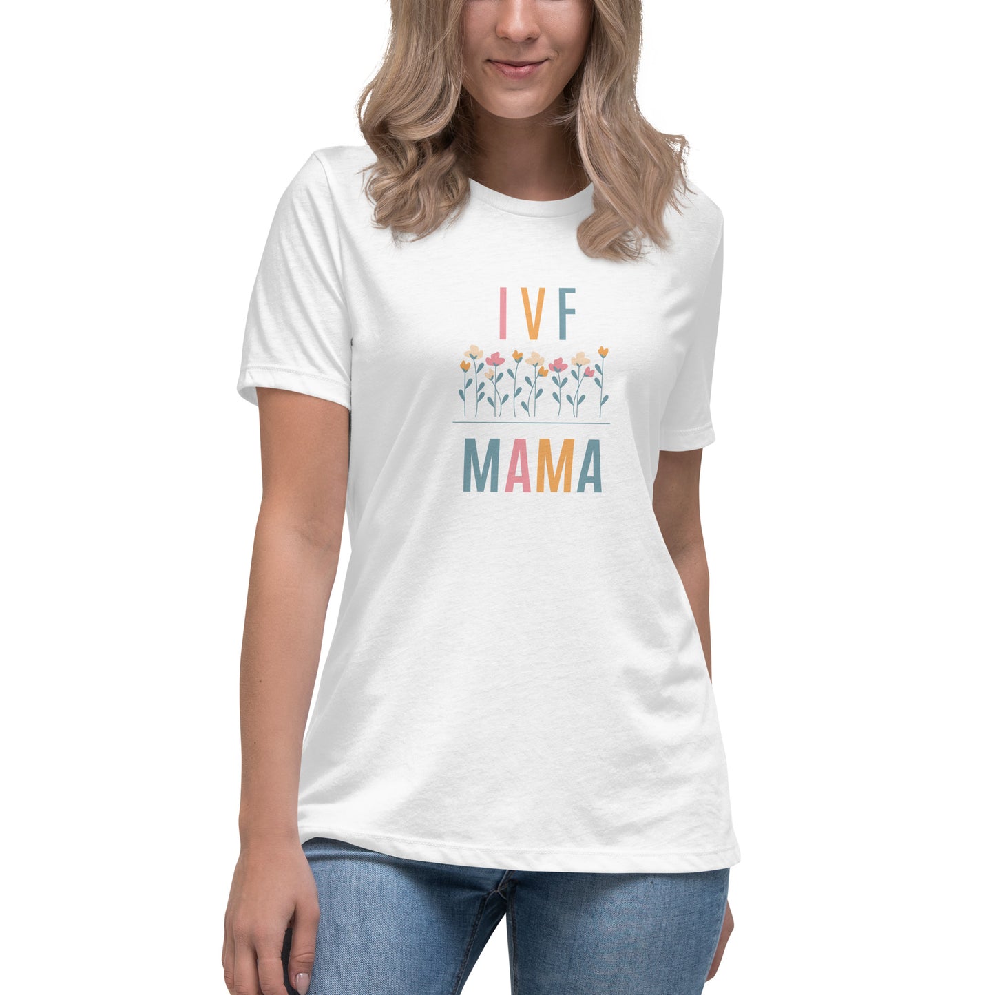 IVF mama white T-Shirt