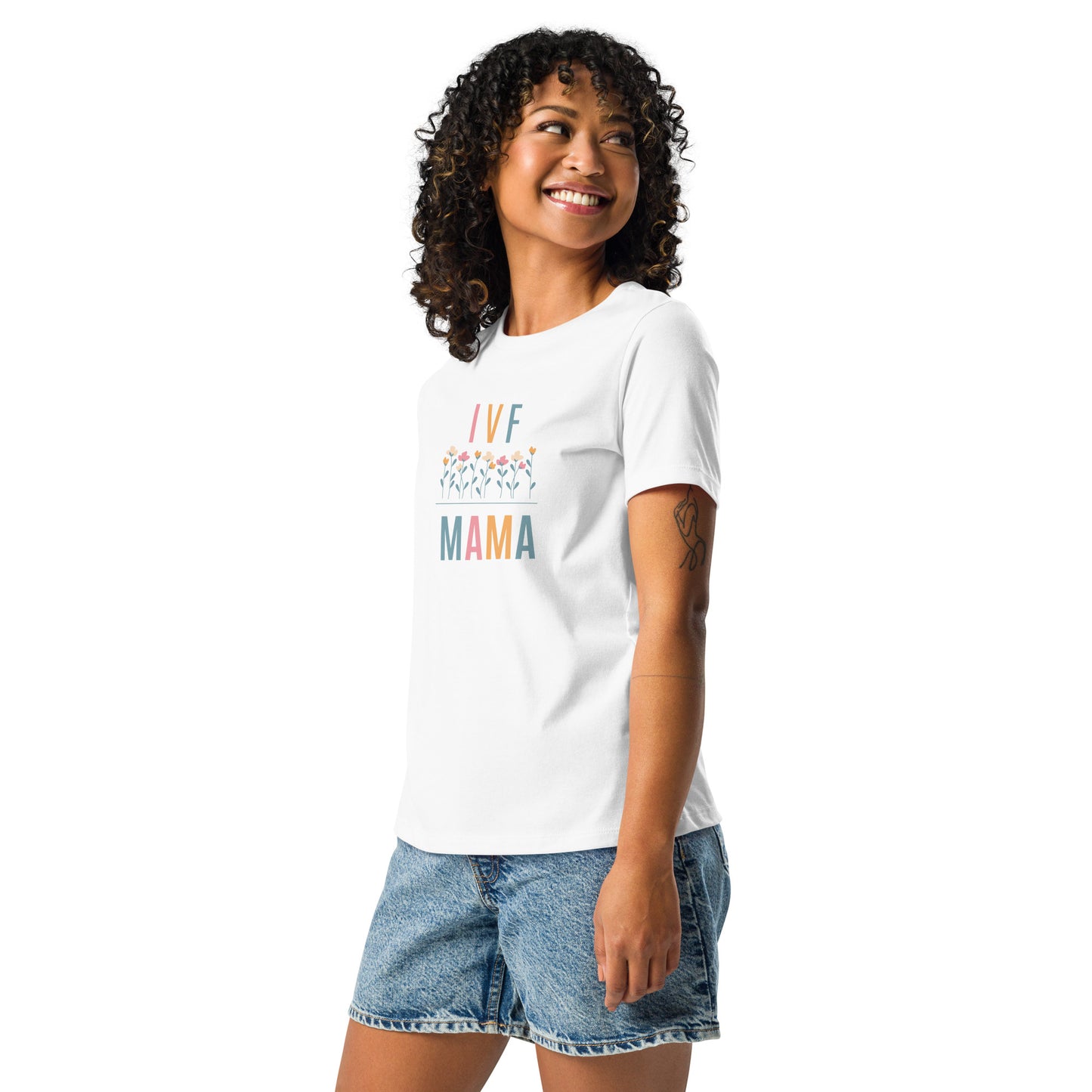 IVF mama white T-Shirt